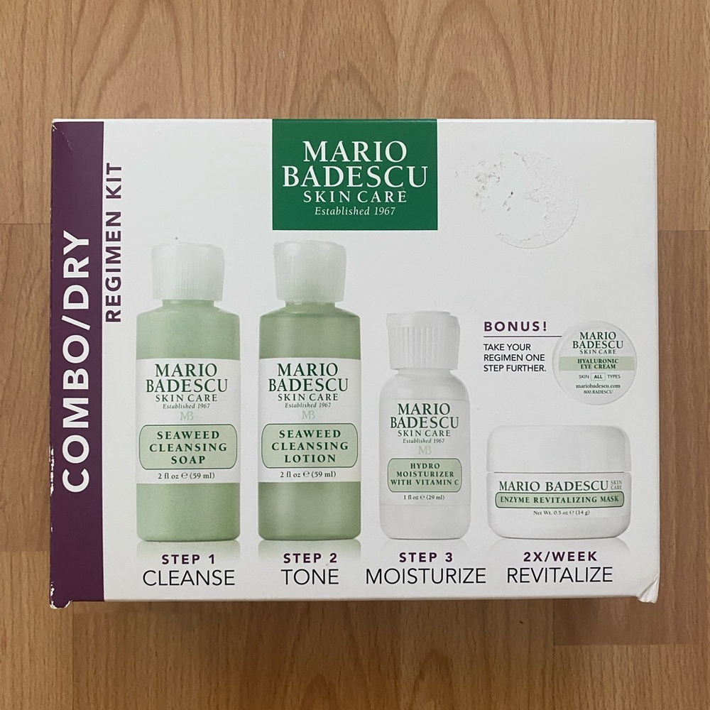 Mario Badescu skincare regimen kit